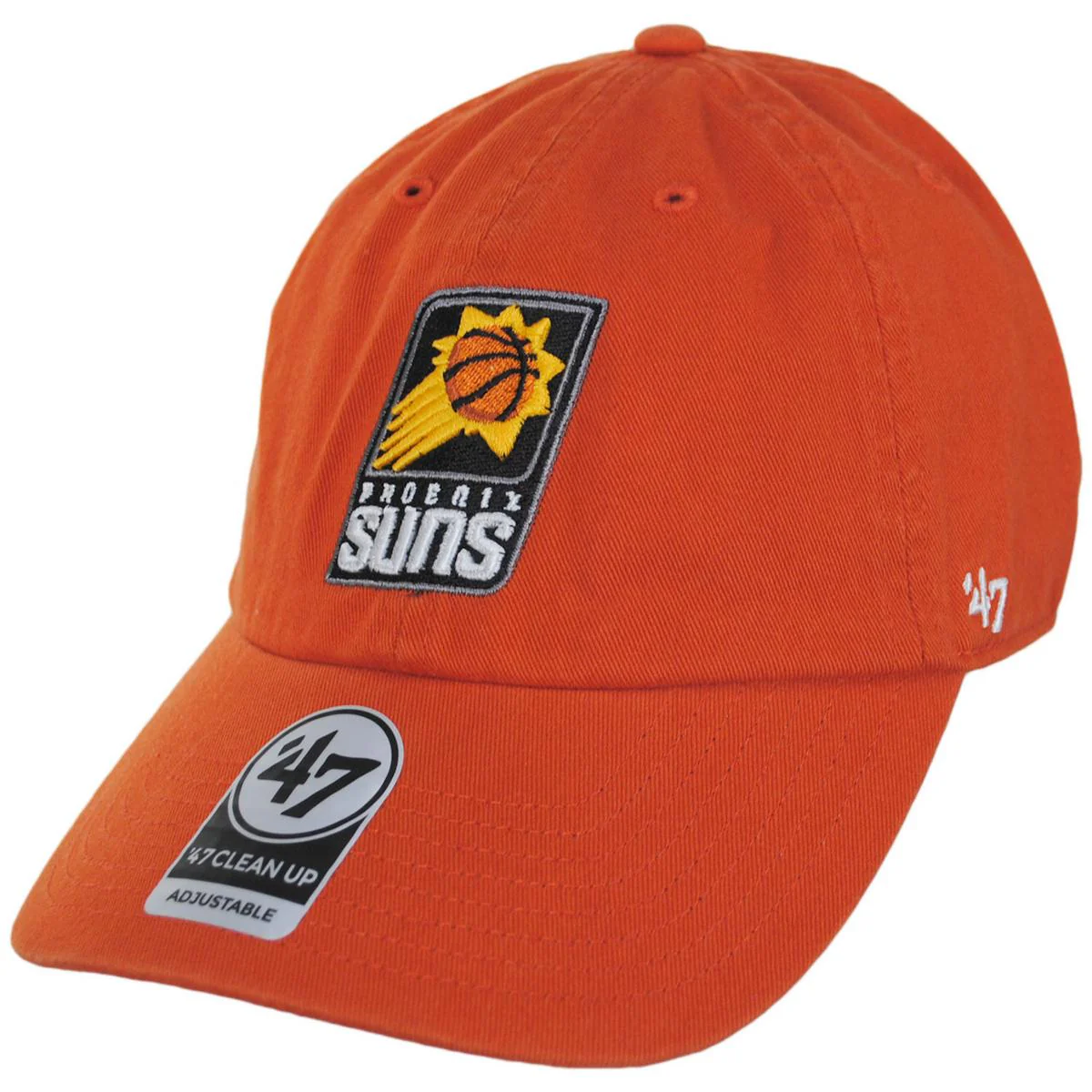 Phoenix Suns NBA Clean Up Strapback Baseball Cap Dad Hat - Image 7