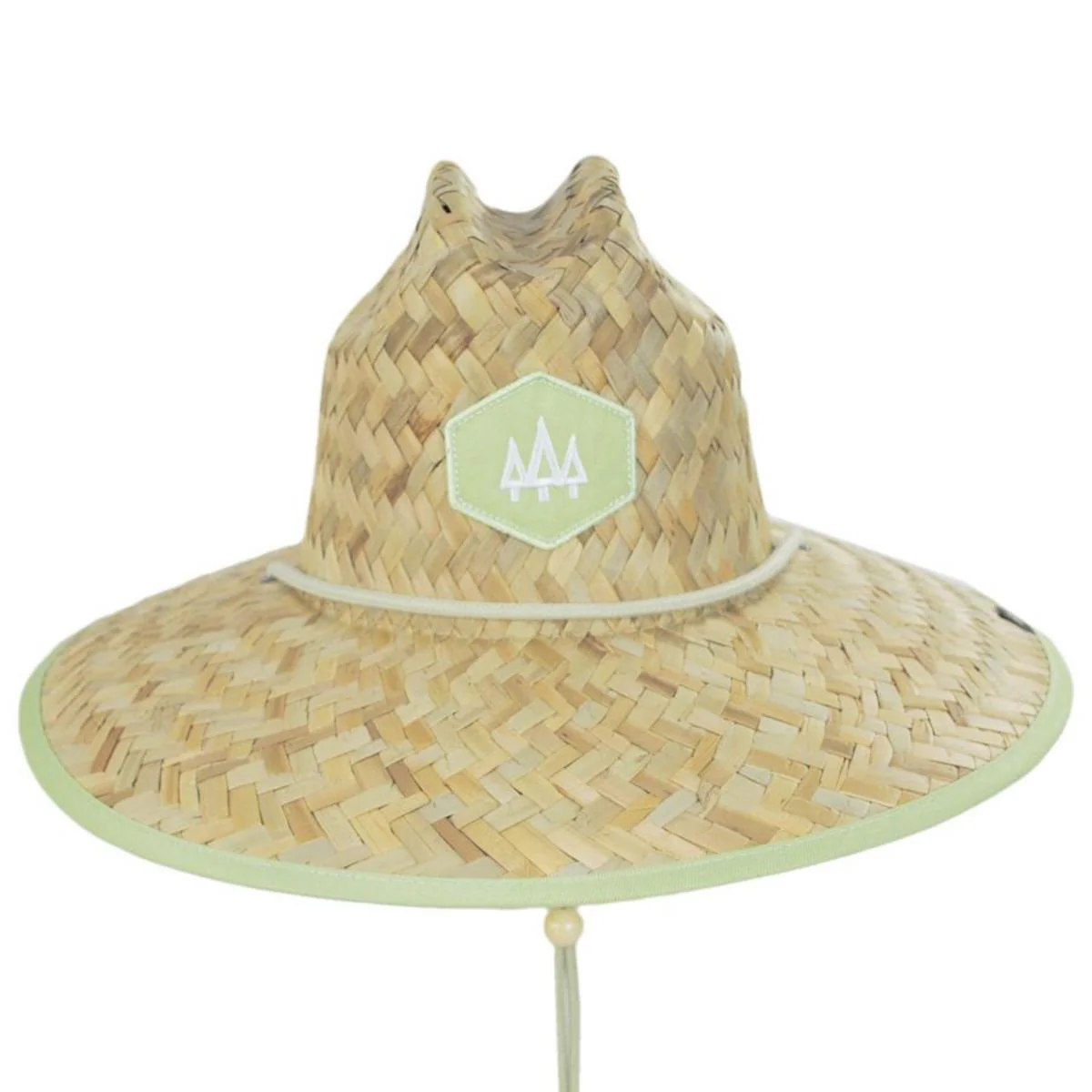 Pistachio Straw Lifeguard Hat - Image 2