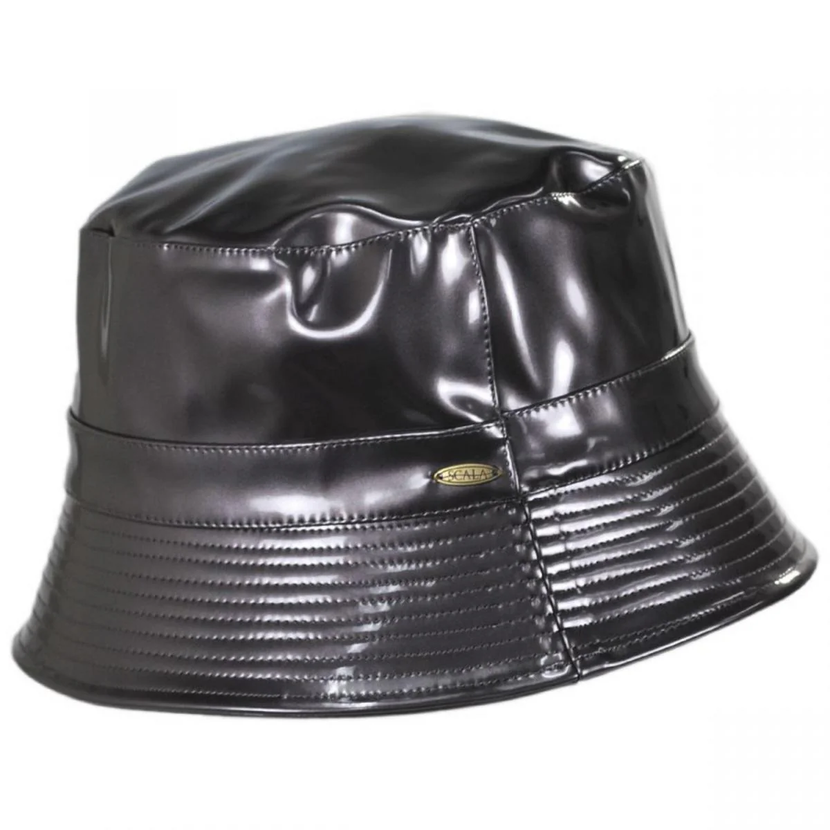 Pluie Faux Leather Rain Bucket Hat - Image 3