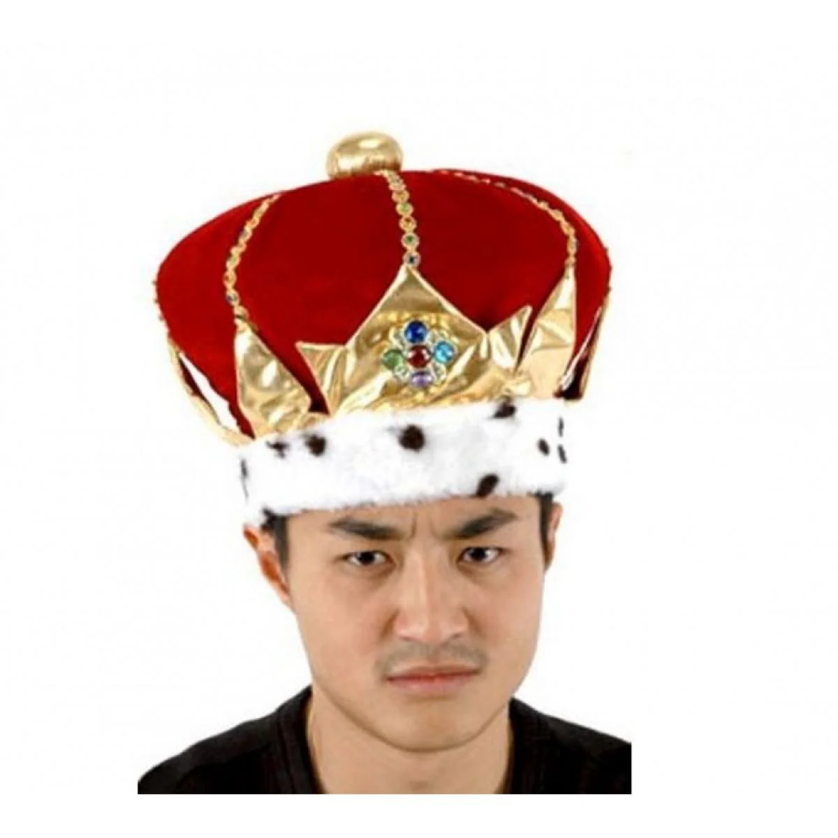 Plush Crown King Hat