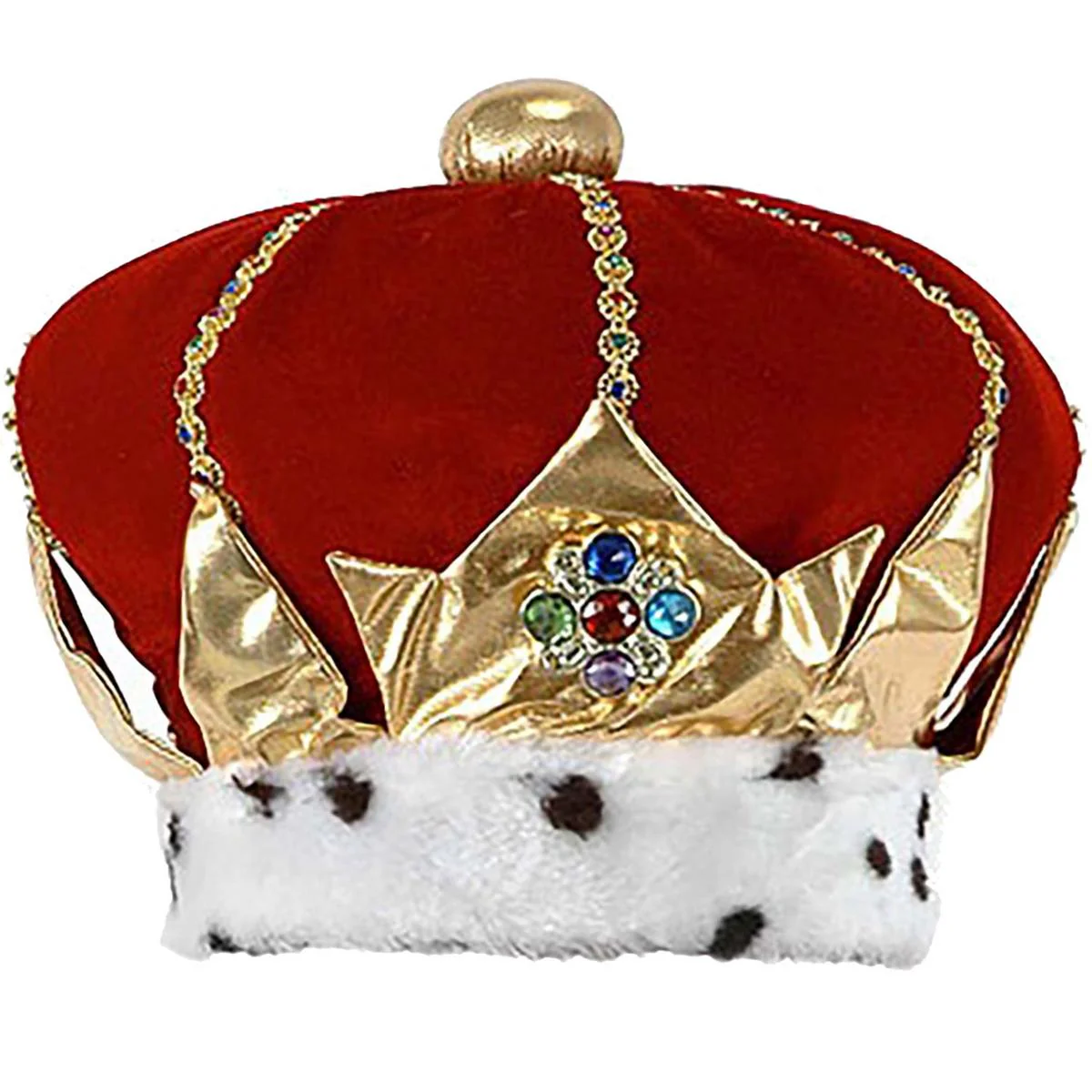 Plush Crown King Hat - Image 2