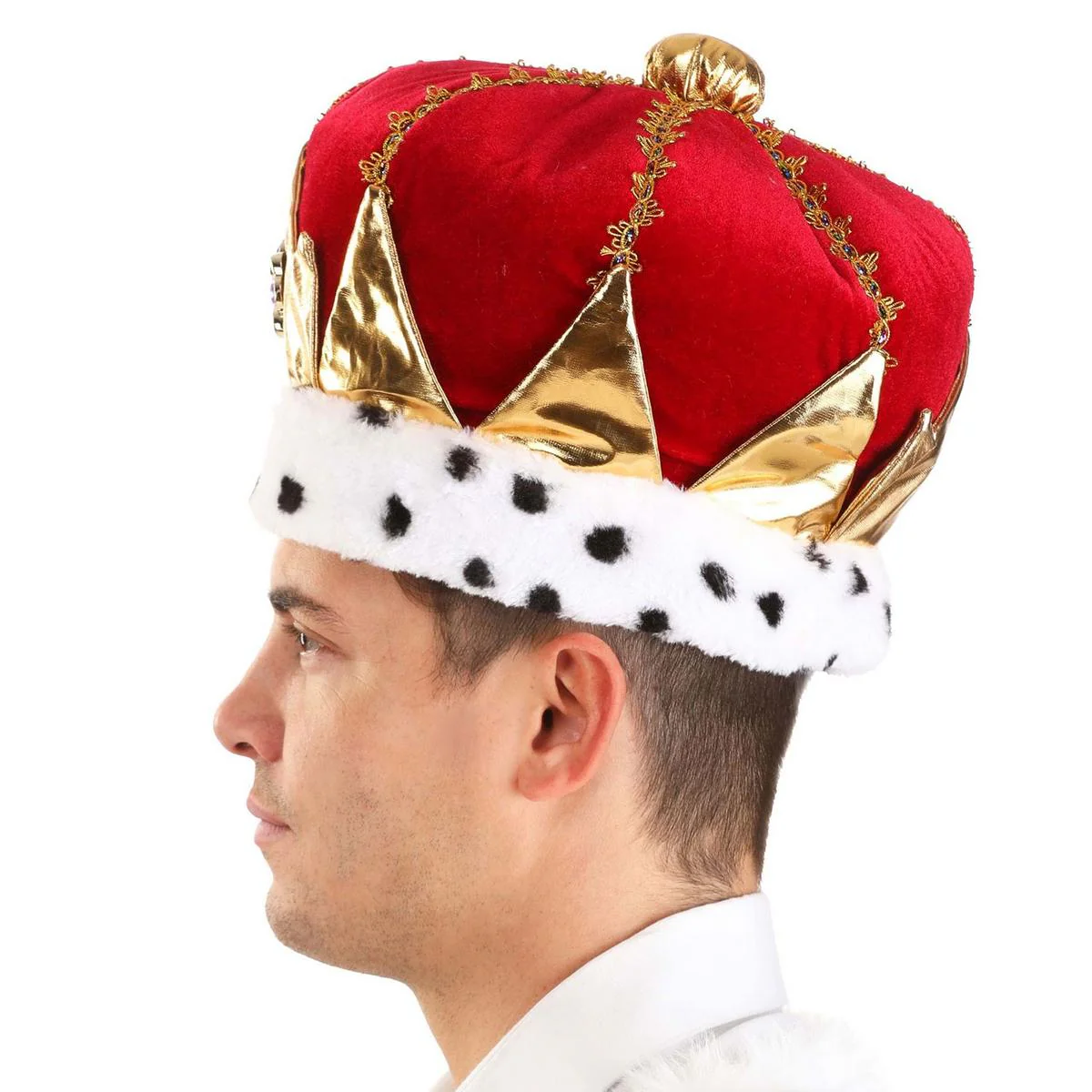Plush Crown King Hat - Image 5