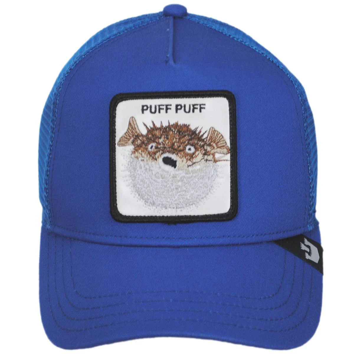 Puff Mesh Trucker Snapback Baseball Cap - Image 2