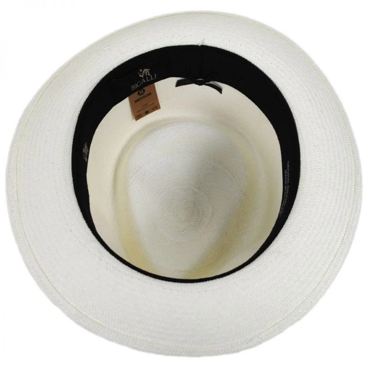 Quickstep Grade 8 Panama Straw Fedora Hat - Image 4