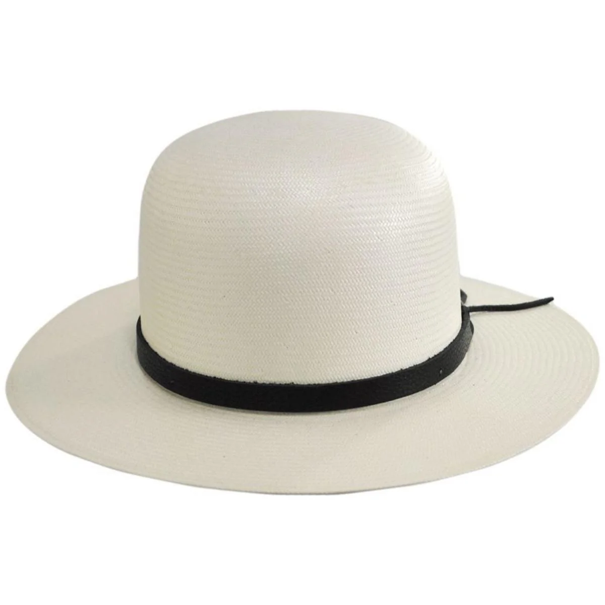 Quil Shantung LiteStraw Open Crown Hat - Image 3