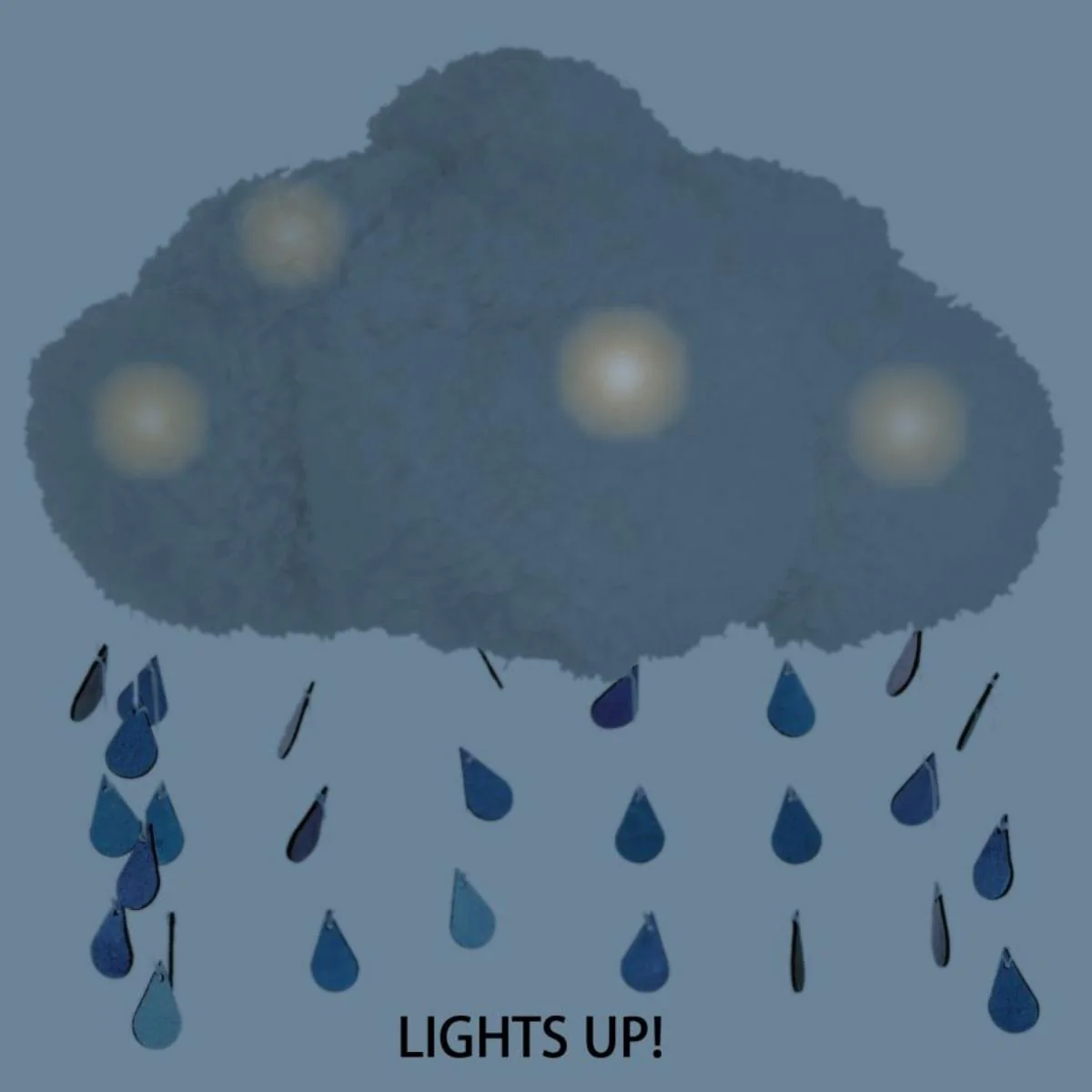 Rain Cloud Plush Hat - Image 2