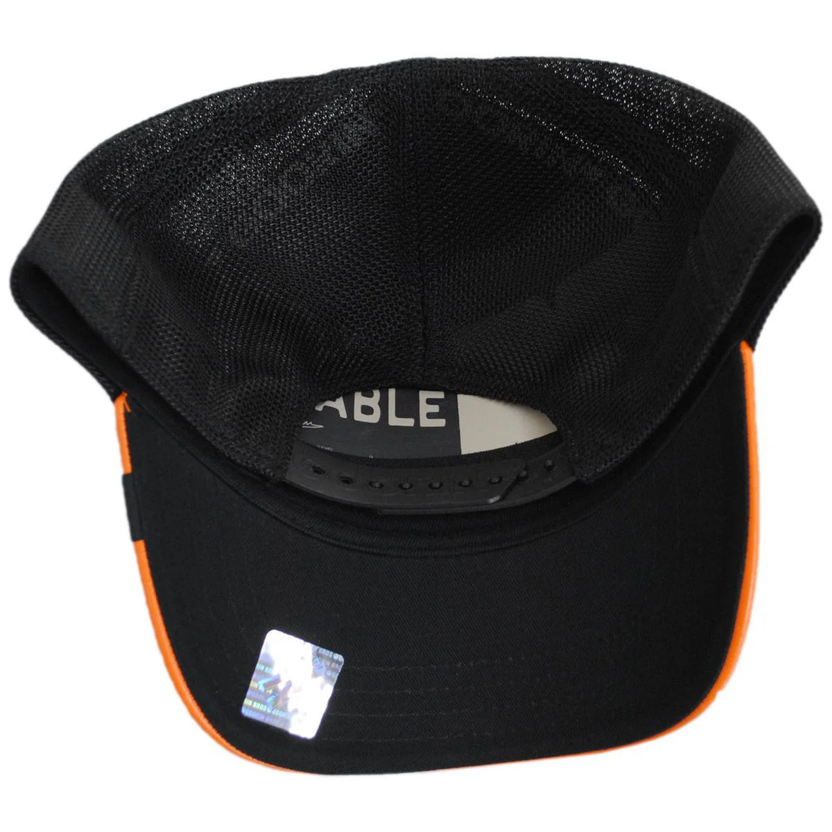 Reefer Pleather Mesh Trucker Snapback Baseball Cap - Image 4
