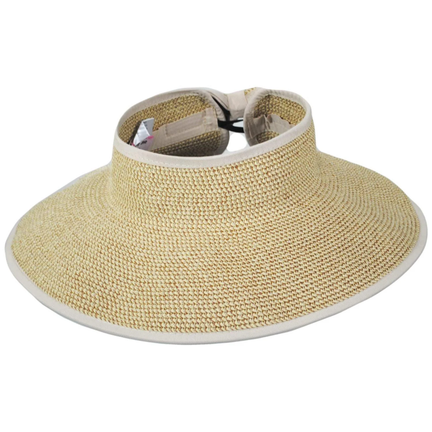 Roll Toyo Straw Braid Visor