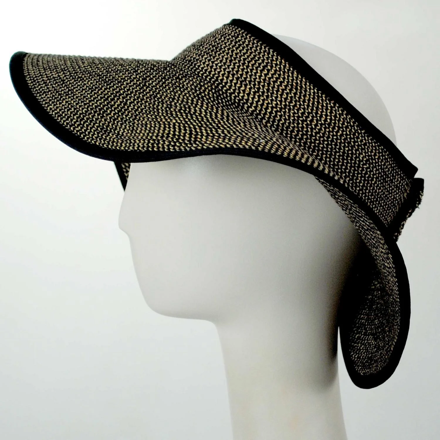 Roll Toyo Straw Braid Visor - Image 11