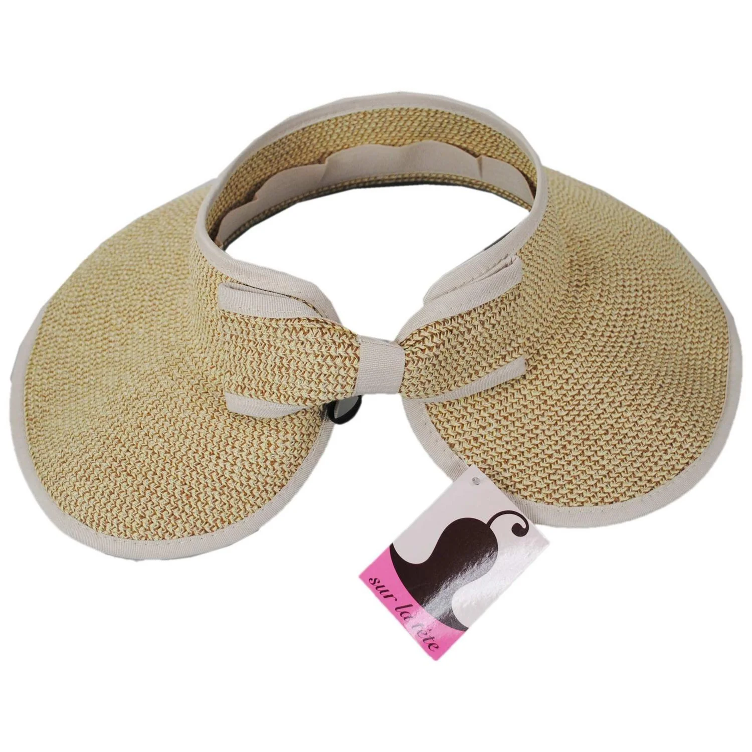 Roll Toyo Straw Braid Visor - Image 4
