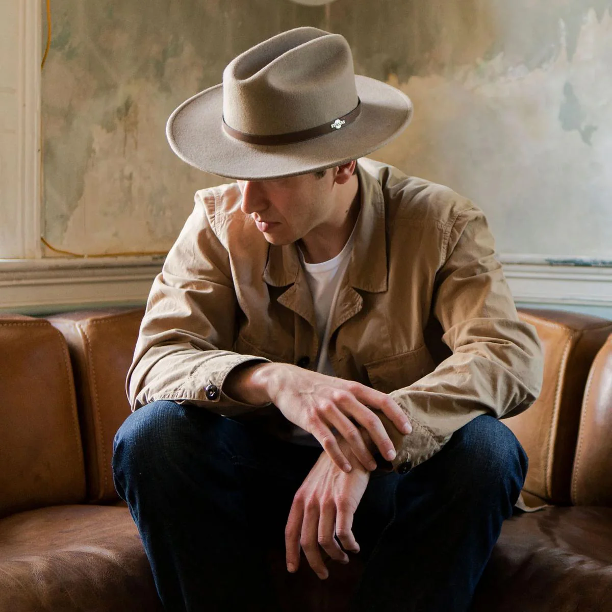 Route 66 Crushable Wool Felt Cattleman Western Hat - Image 5