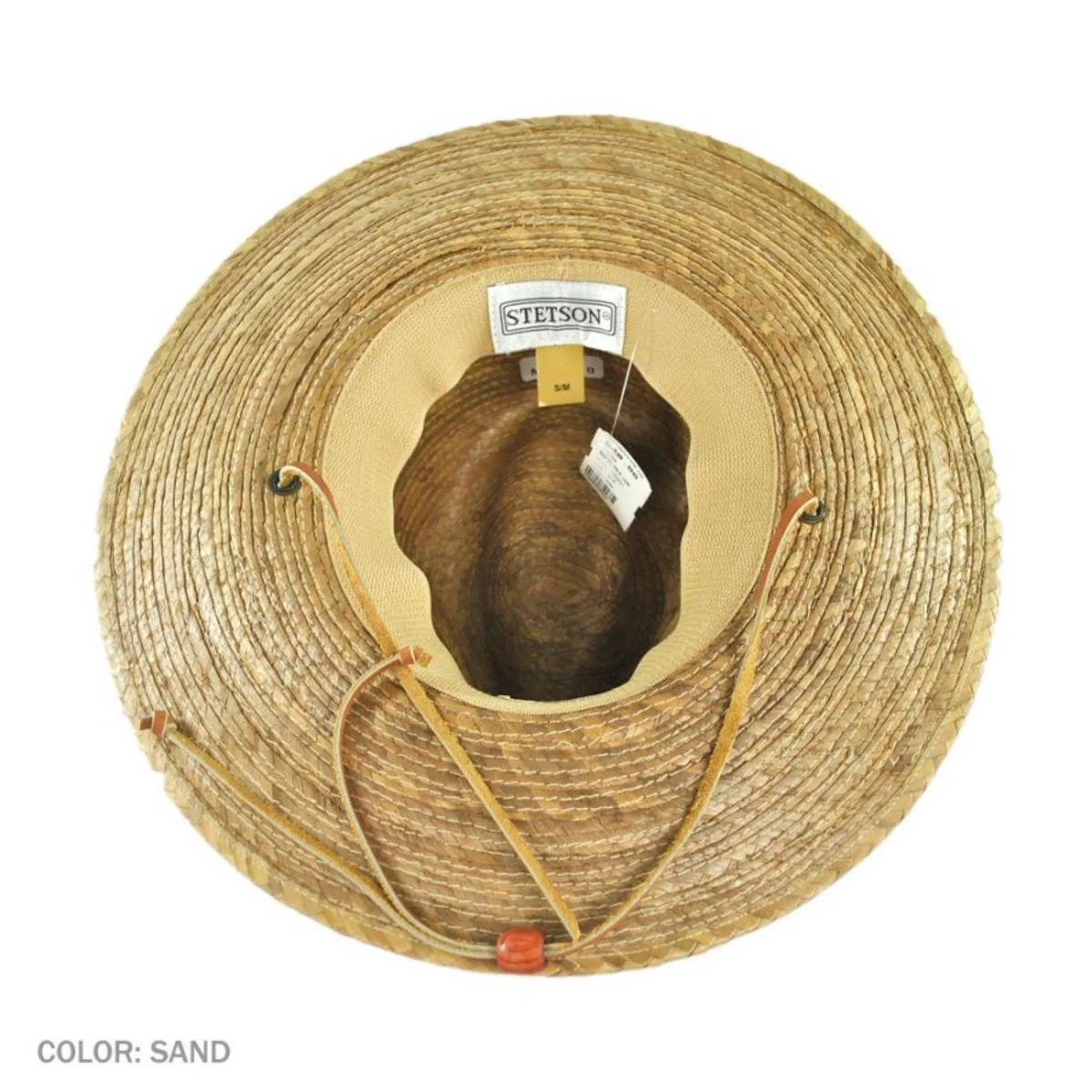 Rustic Palm Leaf Straw Hat - Image 4