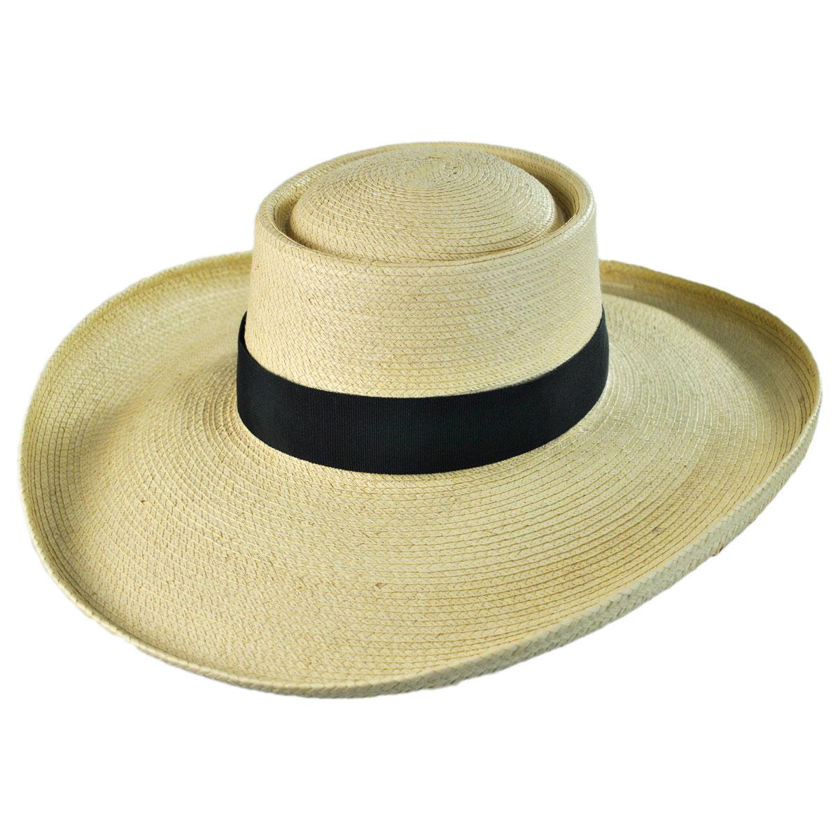 Sam Houston Planter Guatemalan Palm Leaf Straw Hat