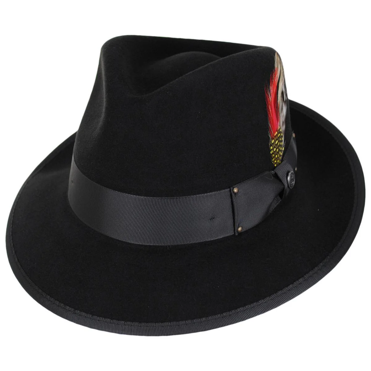 Scottie Fur Felt Fedora Hat