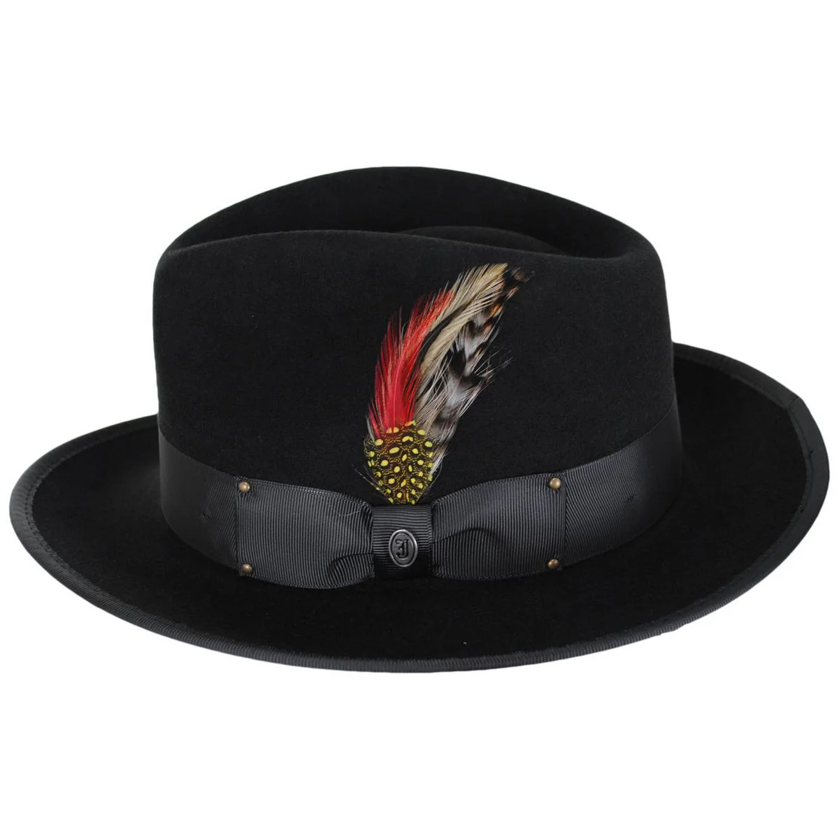 Scottie Fur Felt Fedora Hat - Image 3