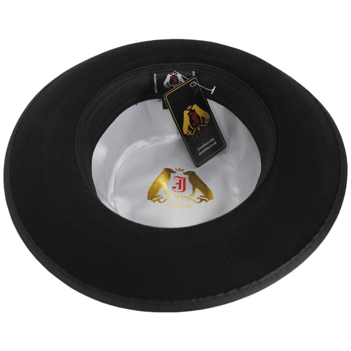 Scottie Fur Felt Fedora Hat - Image 4