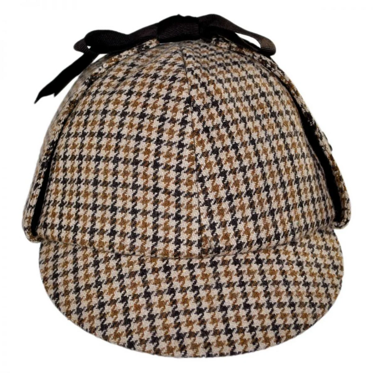 Sherlock Holmes Houndstooth Wool Blend Hat - Image 2