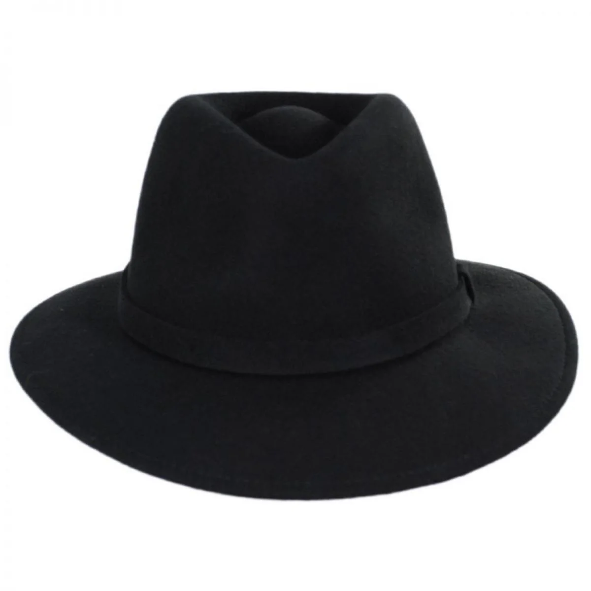 Slope Earflap Wool Felt Fedora Hat - Image 2