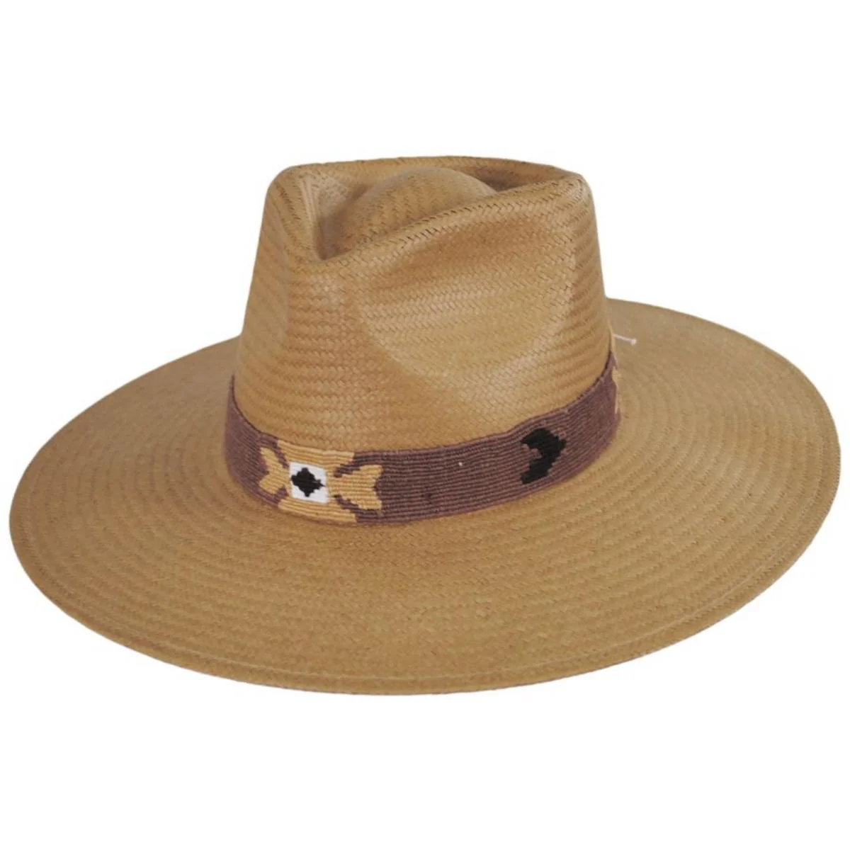 Sol Toyo Straw Fedora Hat - FINAL SALE