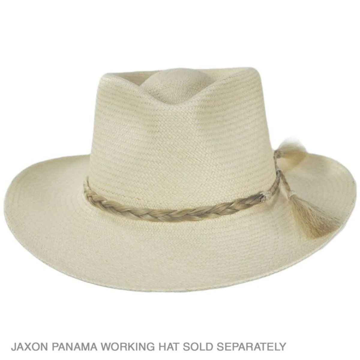 Solid Color Horse Hair Braid Double Tassel Hat Band - FINAL SALE - Image 7