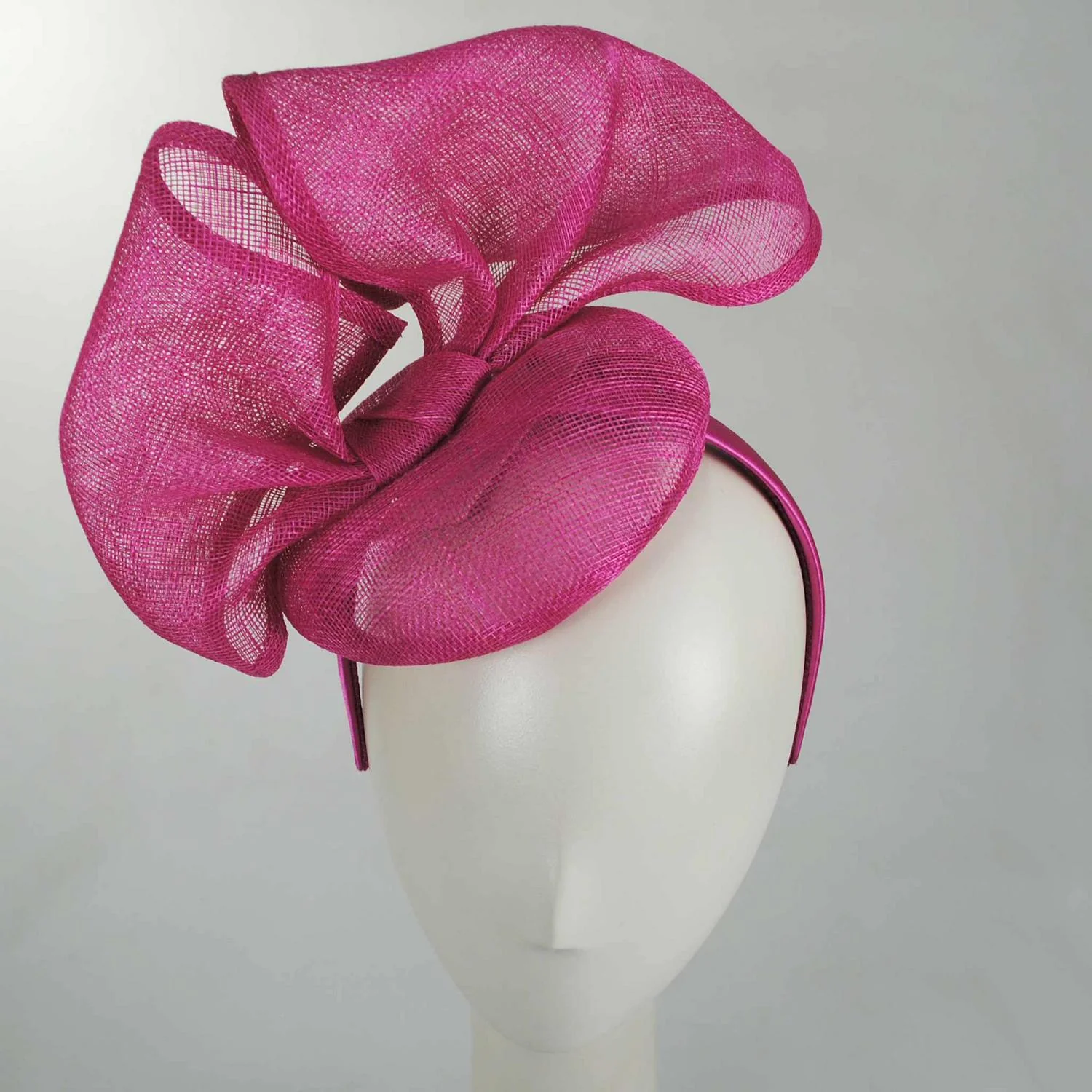 Souris Sinamay Straw Fascinator Hat - Image 2