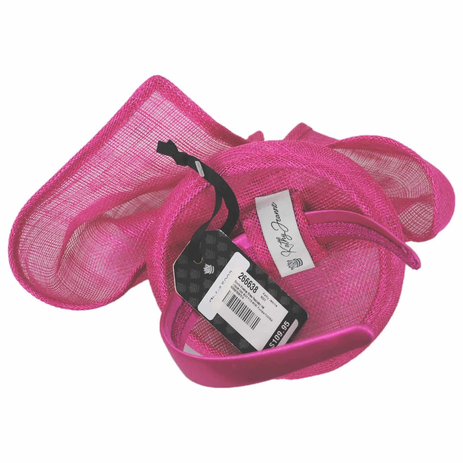 Souris Sinamay Straw Fascinator Hat - Image 4