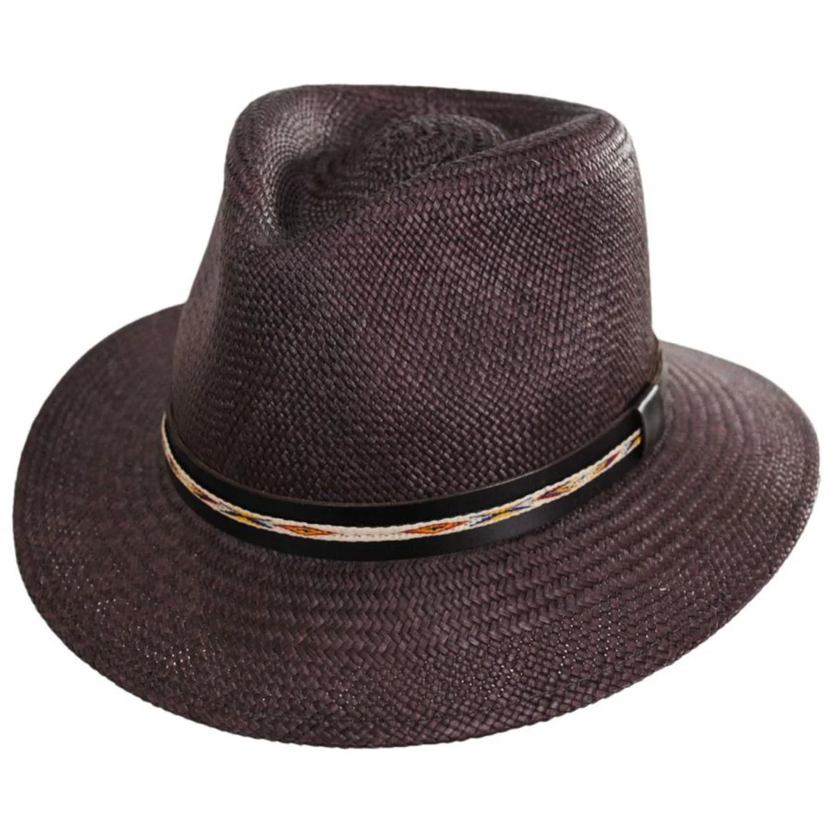 Stansfield Panama Straw Fedora Hat - FINAL SALE
