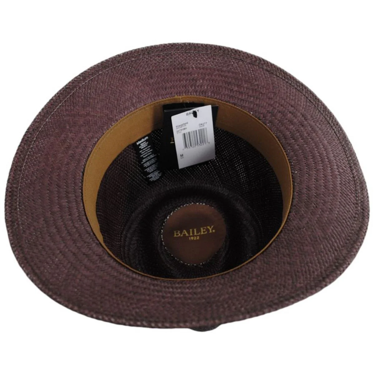 Stansfield Panama Straw Fedora Hat - FINAL SALE - Image 4