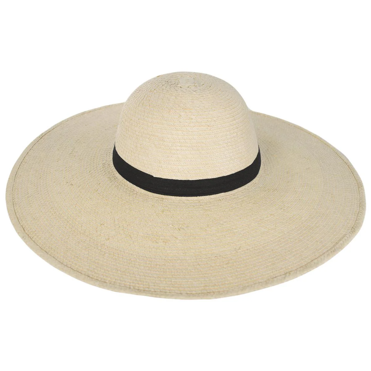 Swinger 5-inch Wide Brim Guatemalan Palm Leaf Straw Hat - Image 3