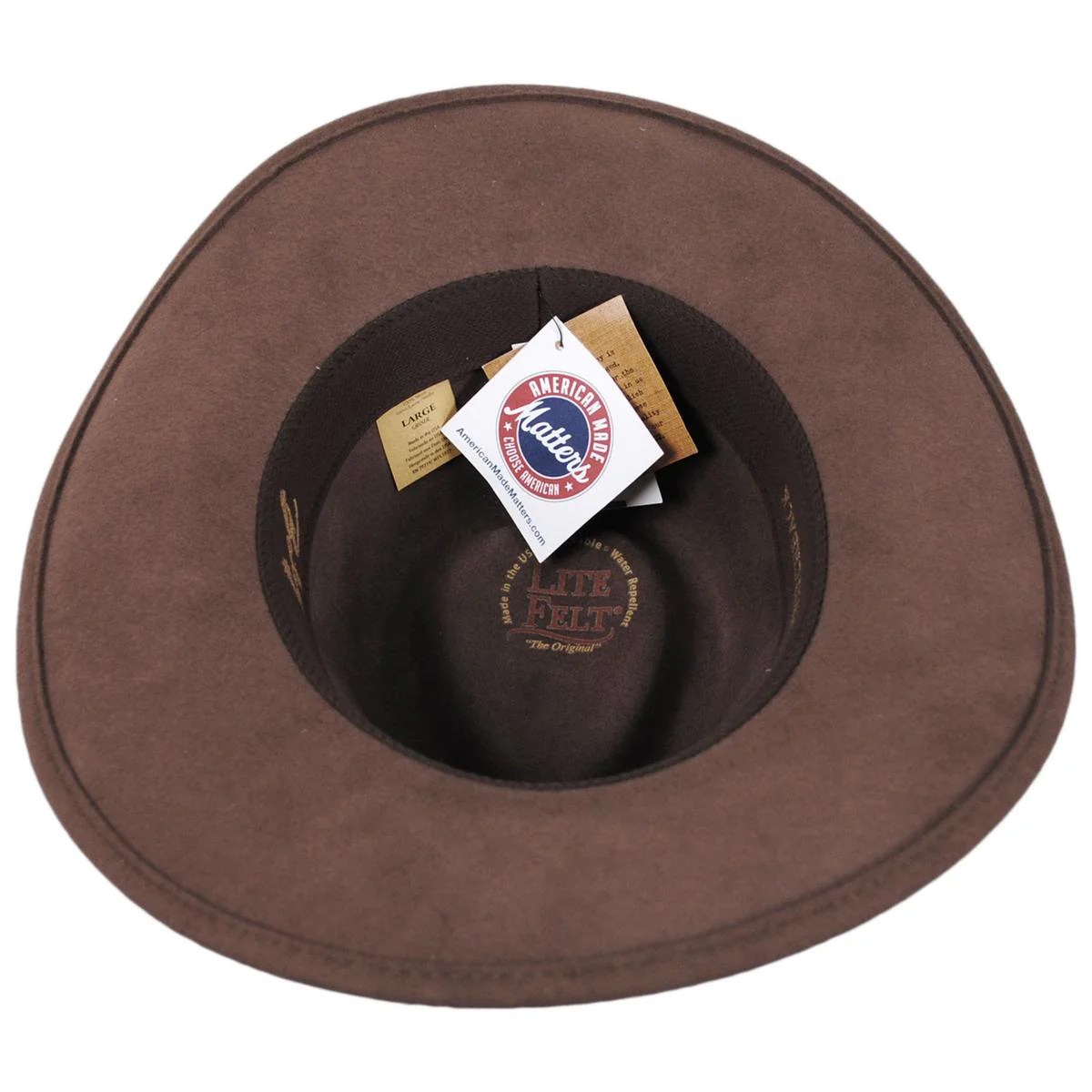 Switchback Crushable Wool LiteFelt Aussie Hat - Image 8
