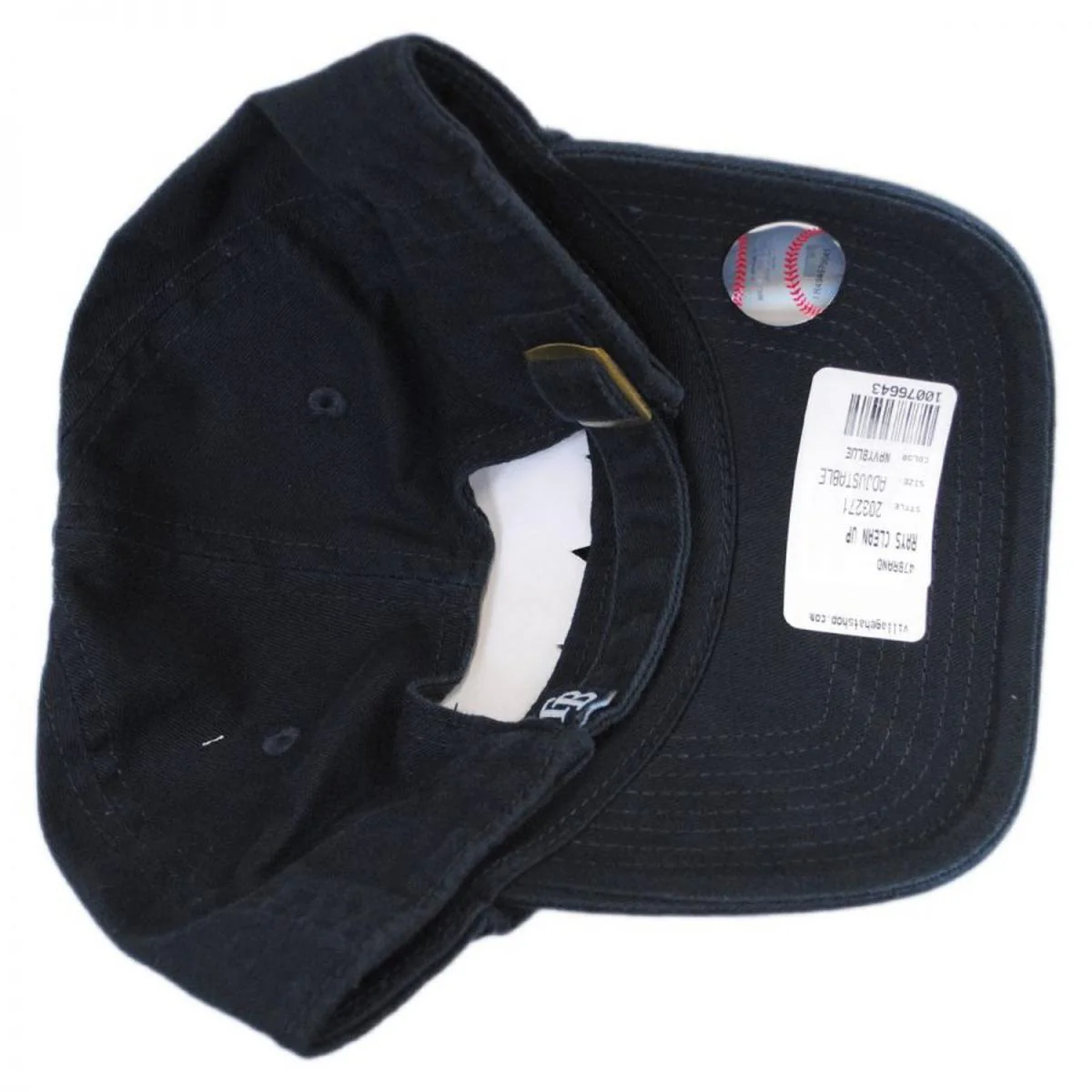 Tampa Bay Rays MLB Clean Up Strapback Baseball Cap Dad Hat - Image 2