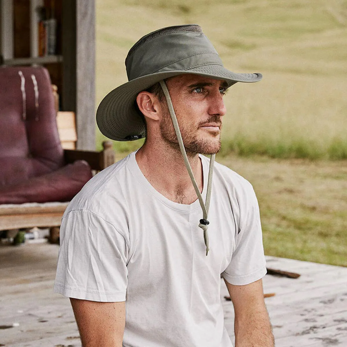 Tarpon Springs Floating Supplex Sailing Hat - Image 2