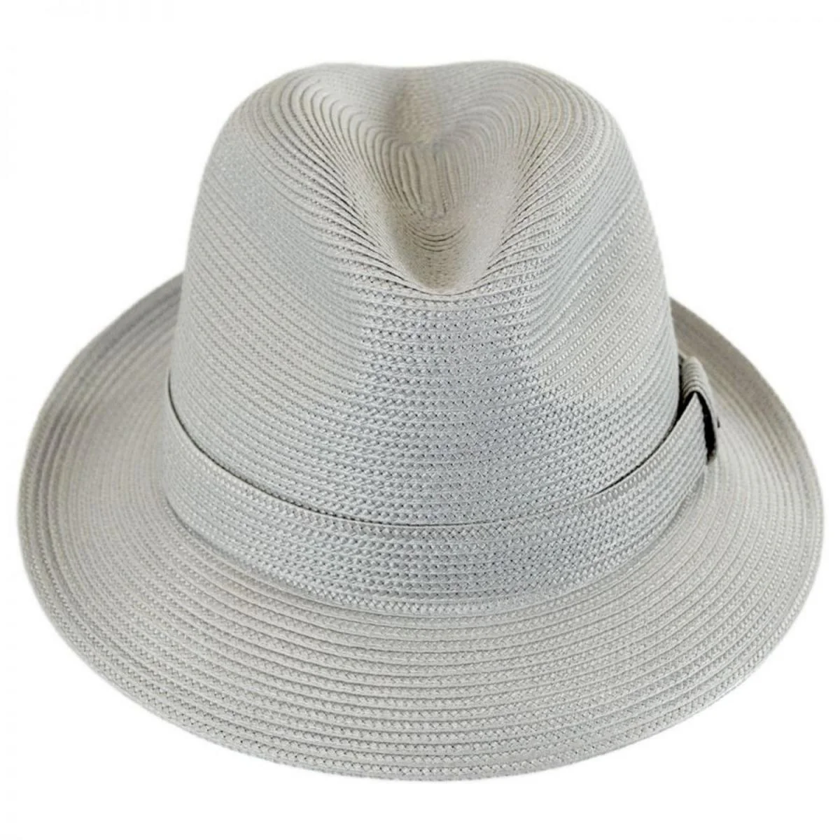 Tate Braided Straw Fedora Hat - Image 10