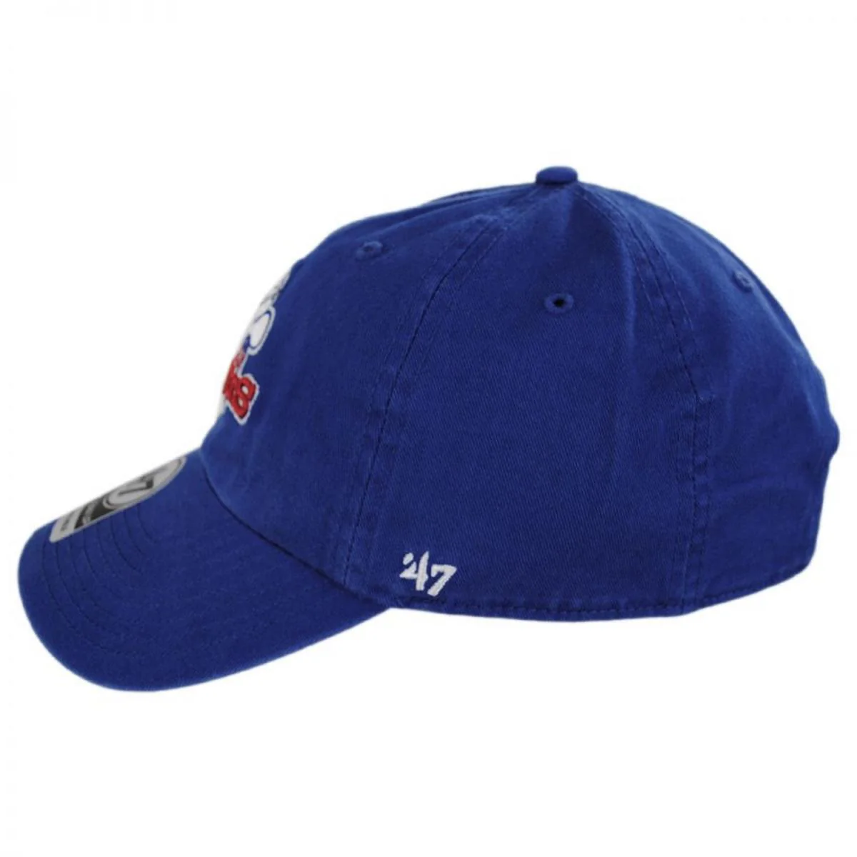 Texas Rangers MLB Cooperstown Clean Up Strapback Baseball Cap Dad Hat - Image 3
