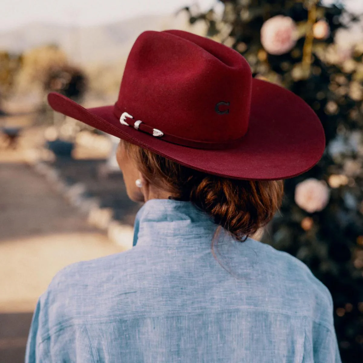 The Cowgirl Wool Felt Western Hat - Image 11
