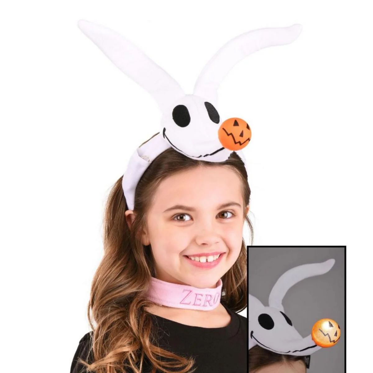 The Nightmare Before Christmas Zero Plush Headband and Collar Kit - Image 2