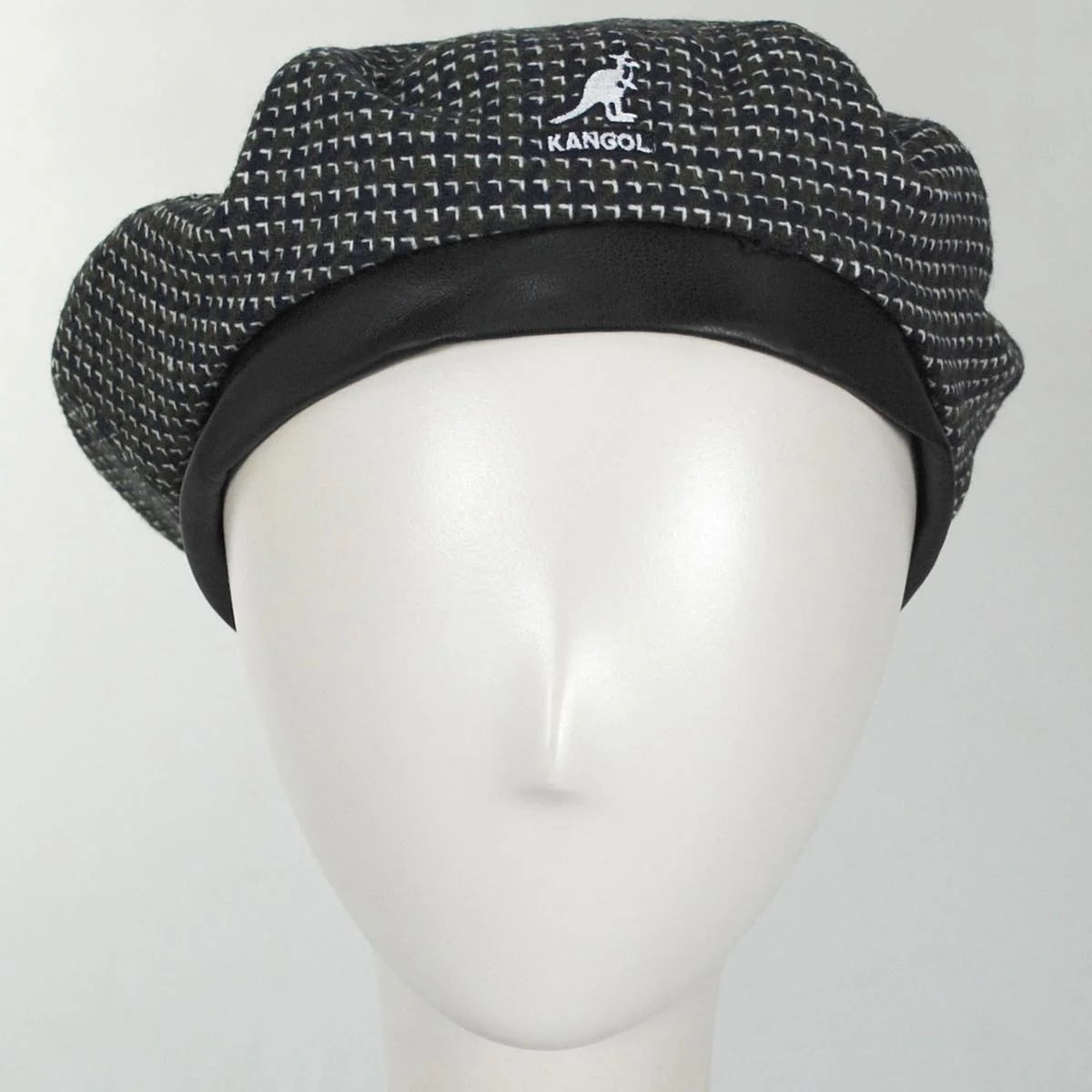 Tooth Grid Knit Beret - Image 2