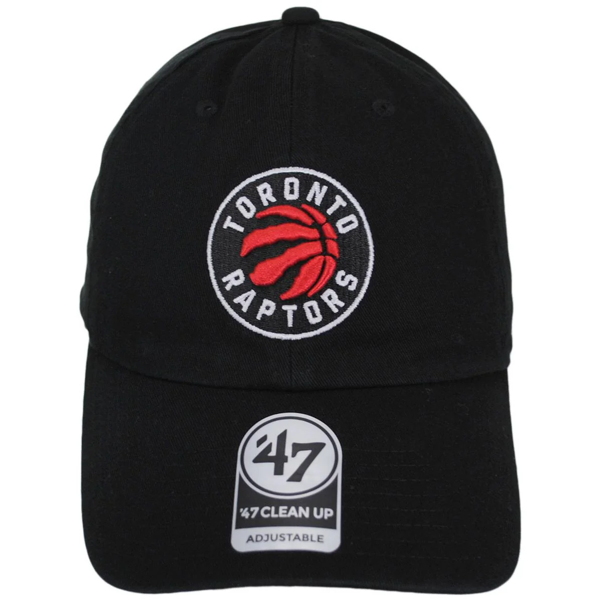 Toronto Raptors NBA Clean Up Strapback Baseball Cap Dad Hat - Image 2