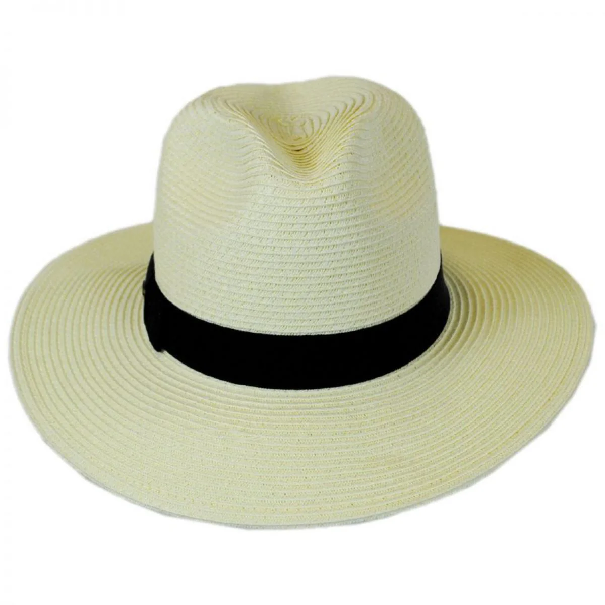 Toyo Straw Braid Fedora Hat - Image 6