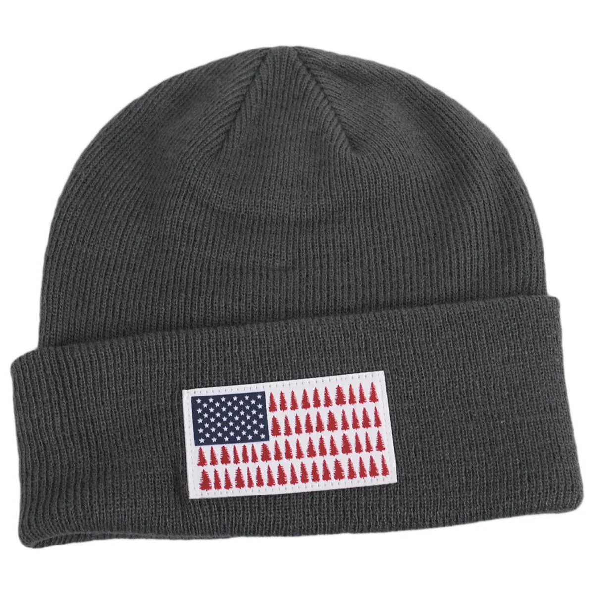 Tree Flag Acrylic Knit Cuffed Beanie Hat - Image 5