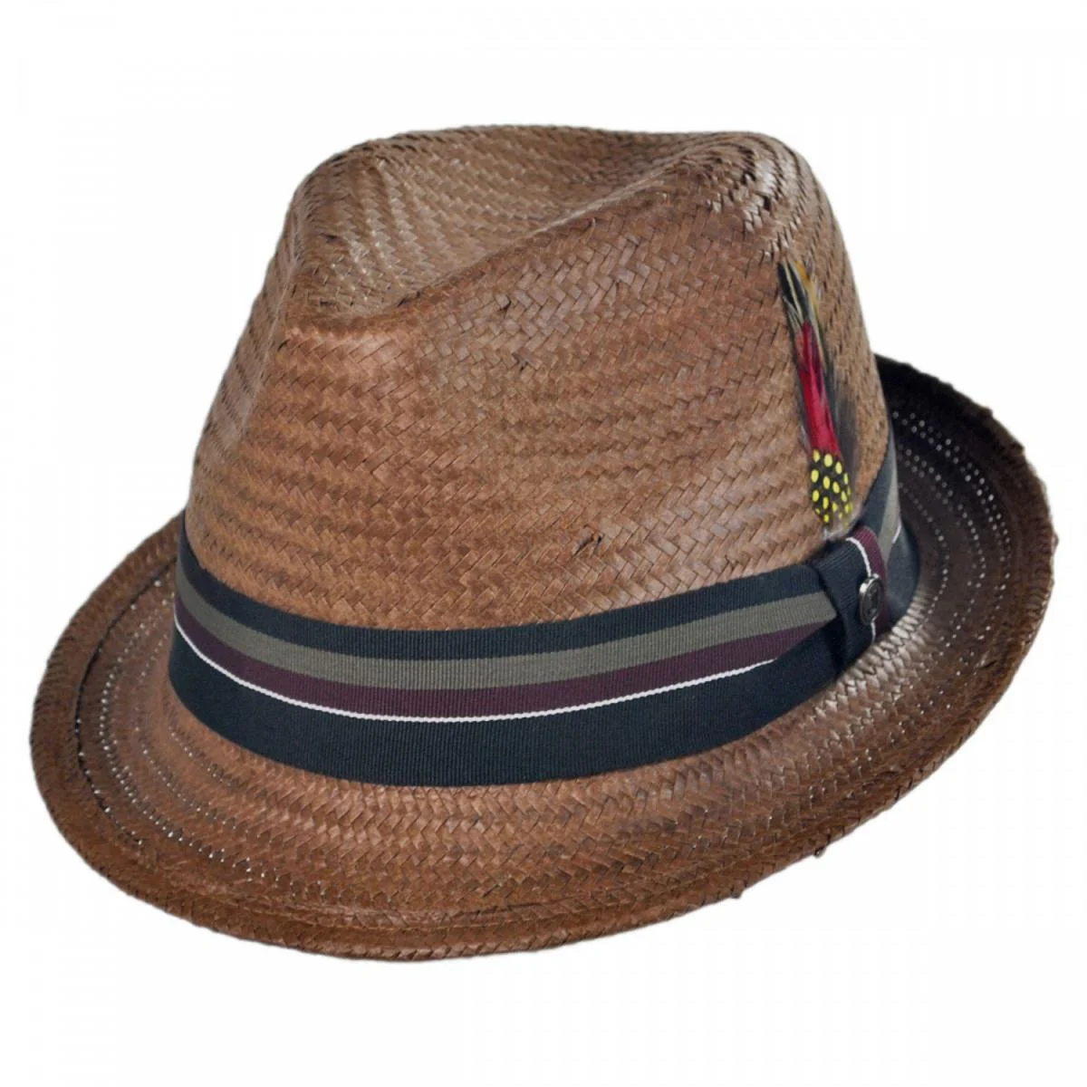 Tribeca Toyo Straw Trilby Fedora Hat