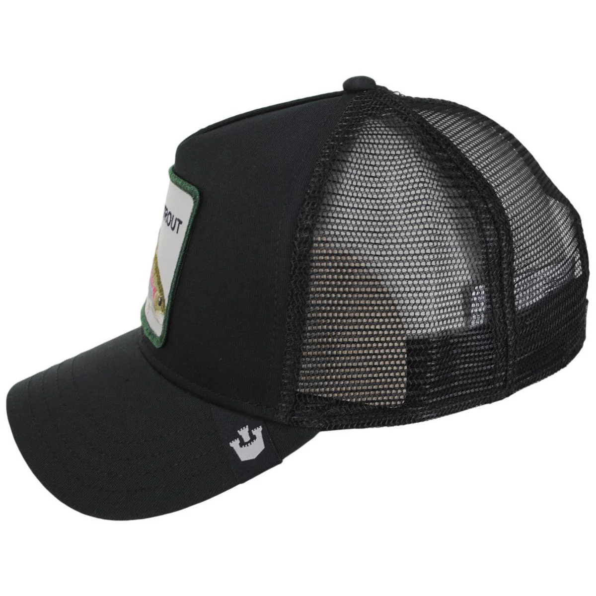 Trout Mesh Trucker Snapback Baseball Cap - Image 3