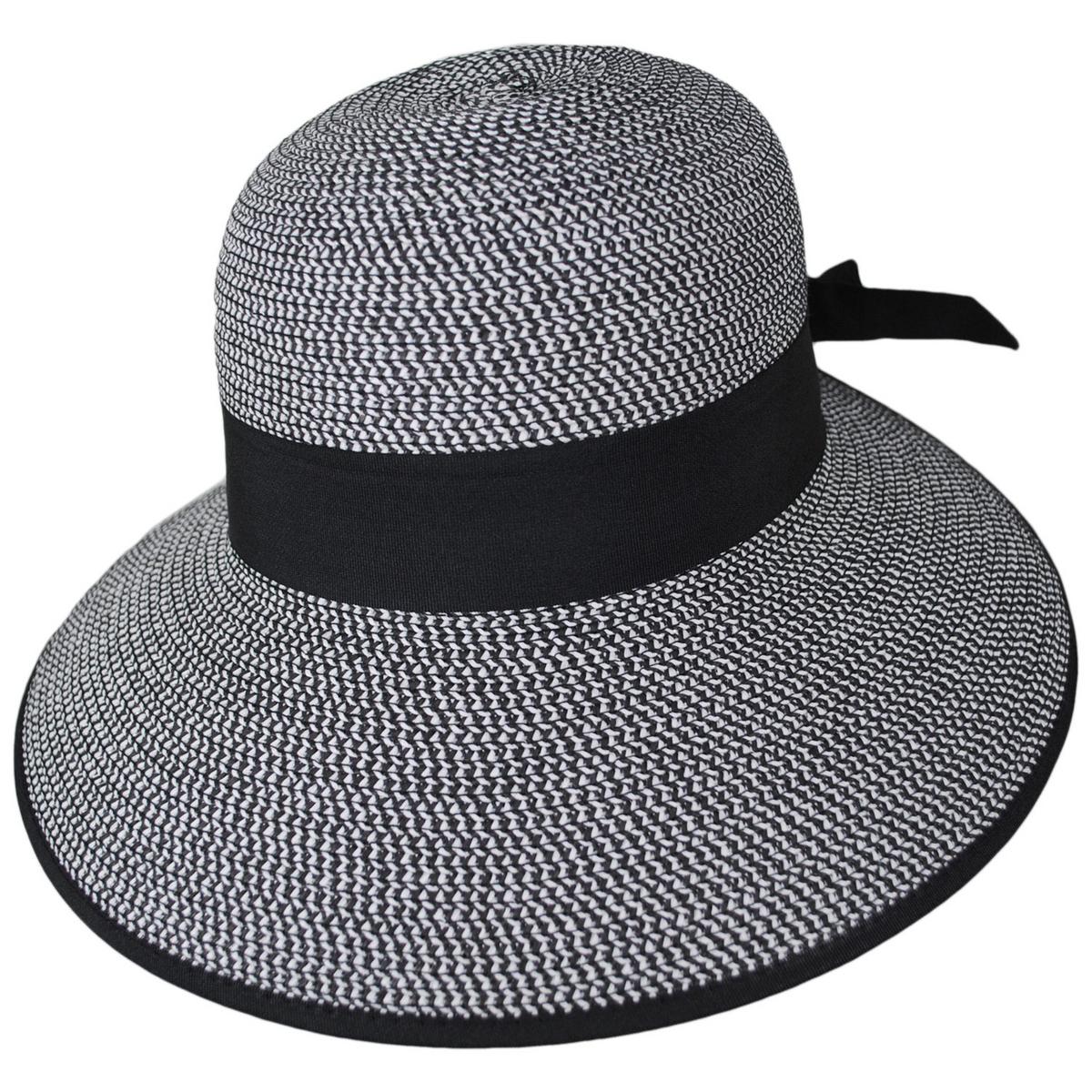 Tweed Toyo Straw Facesaver Cap