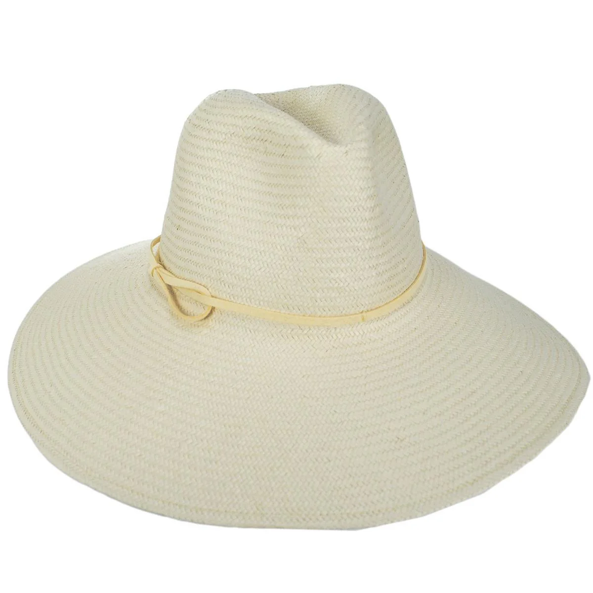 Valentin Toyo Straw Fedora Hat