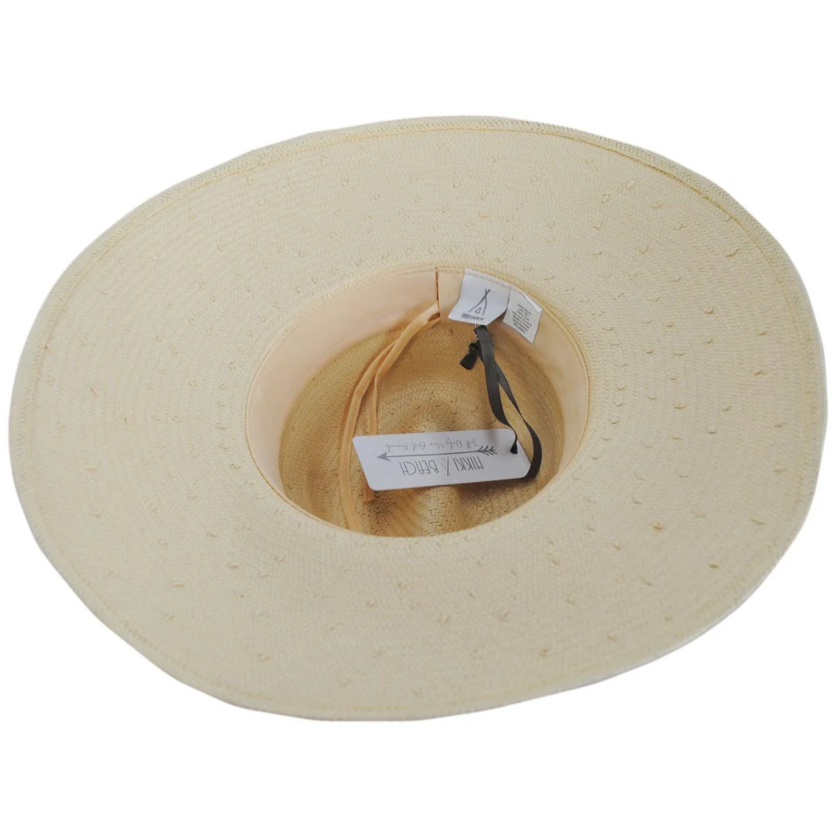 Valentin Toyo Straw Fedora Hat - Image 5