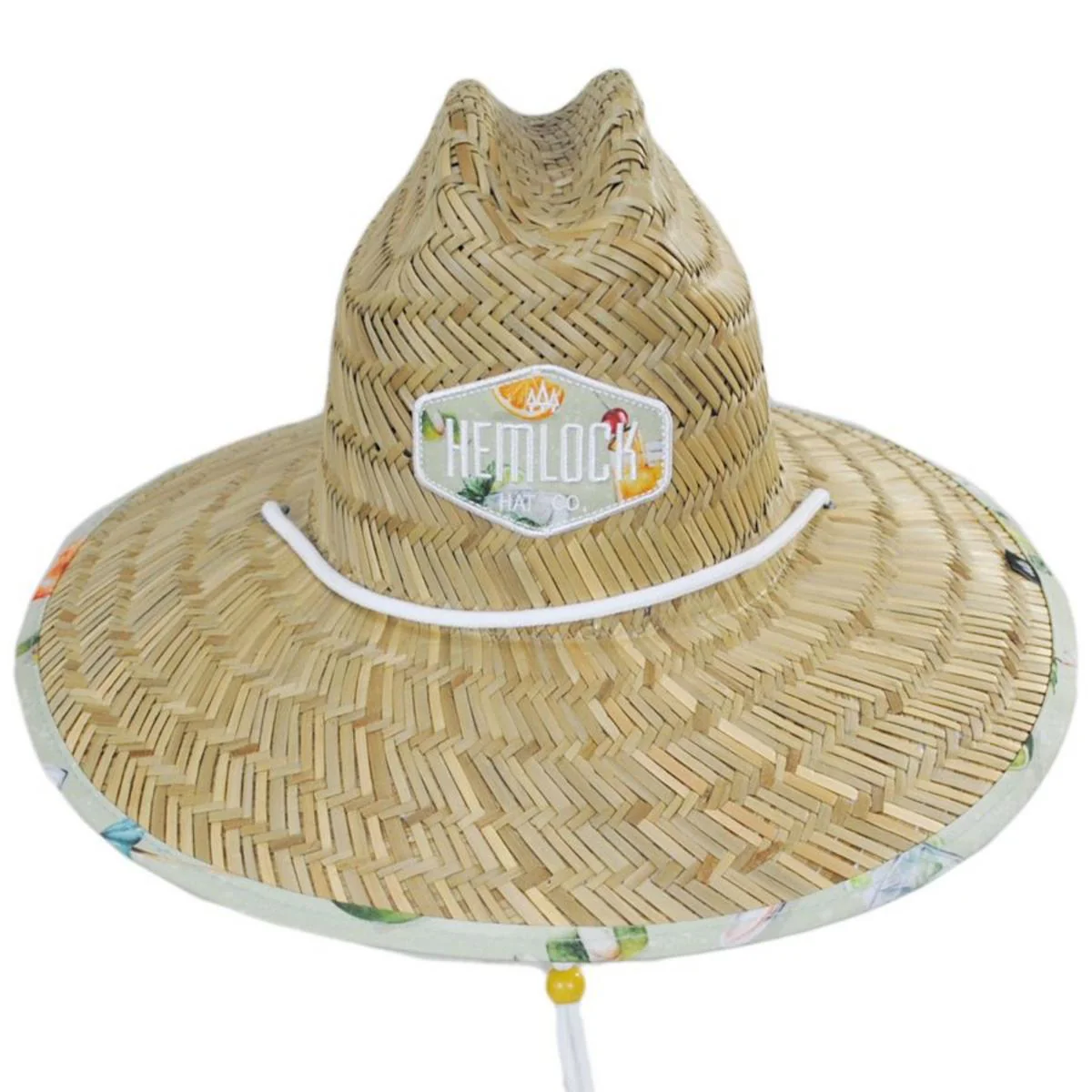 Vic Rush Straw Lifeguard Hat - Image 2