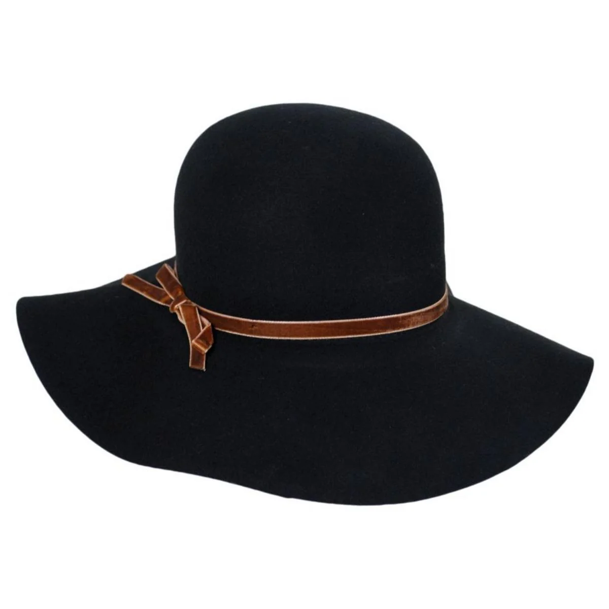 Vintage Wool Felt Floppy Hat