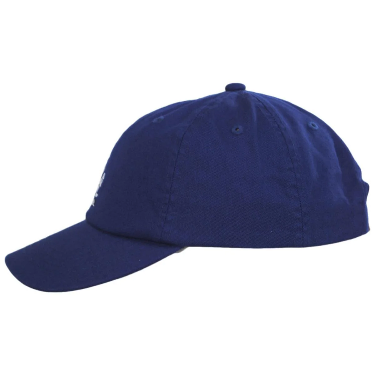 Washed Cotton Strapback Baseball Cap Dad Hat - Starry Blue - Image 3