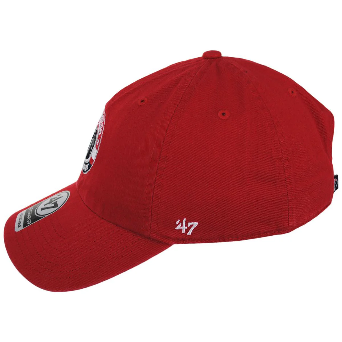 Washington Wizards NBA Clean Up Strapback Baseball Cap Dad Hat - Image 5