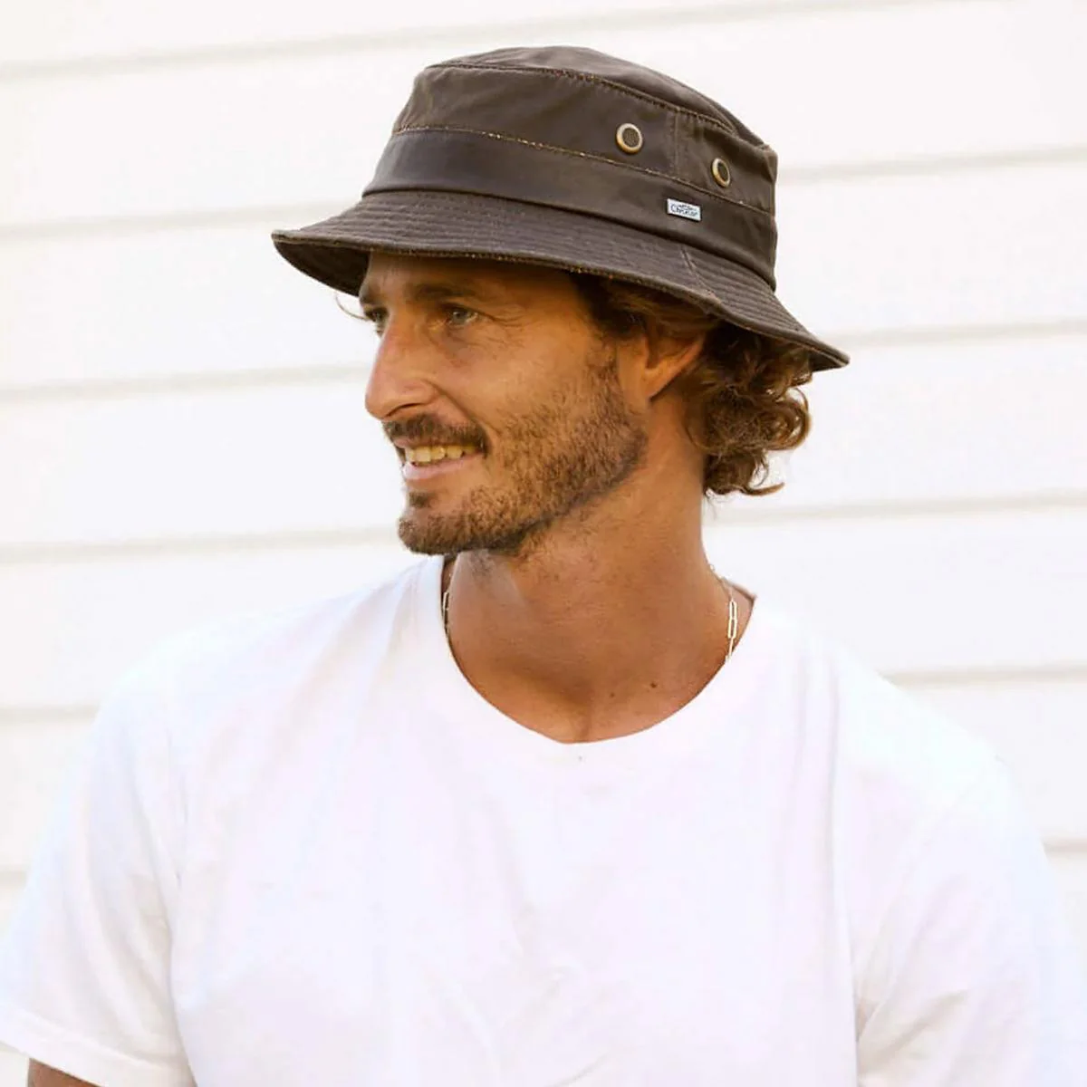 Weathered Cotton Bucket Hat - Image 2